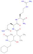 L-Argininamide, N2-[(2S,4S,5S)-5-(acetylamino)-6-cyclohexyl-4-hydroxy-2-(1-methylethyl)-1-oxohex...