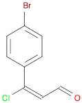 2-Propenal, 3-(4-bromophenyl)-3-chloro-, (2E)-