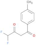 1,3-Butanedione, 4,4-difluoro-1-(4-methylphenyl)-