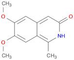 3(2H)-Isoquinolinone, 6,7-dimethoxy-1-methyl-