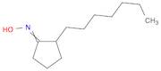 Cyclopentanone, 2-heptyl-, oxime