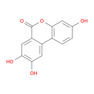 6H-Dibenzo[b,d]pyran-6-one, 3,8,9-trihydroxy-