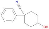 Cyclohexanecarbonitrile, 4-hydroxy-1-phenyl-