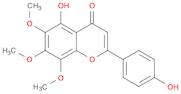 4H-1-Benzopyran-4-one, 5-hydroxy-2-(4-hydroxyphenyl)-6,7,8-trimethoxy-