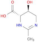 4-Pyrimidinecarboxylic acid, 1,4,5,6-tetrahydro-5-hydroxy-2-methyl-, (4S,5S)-