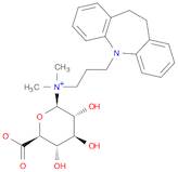 5H-Dibenz[b,f]azepine-5-propanaminium, N-β-D-glucopyranuronosyl-10,11-dihydro-N,N-dimethyl-, inner…