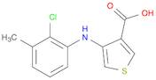 3-Thiophenecarboxylic acid, 4-[(2-chloro-3-methylphenyl)amino]-