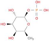 β-L-Galactopyranose, 6-deoxy-, 1-(dihydrogen phosphate)