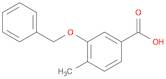 Benzoic acid, 4-methyl-3-(phenylmethoxy)-