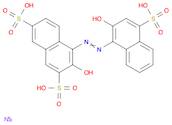 2,7-Naphthalenedisulfonic acid, 3-hydroxy-4-[2-(2-hydroxy-4-sulfo-1-naphthalenyl)diazenyl]-, sodiu…