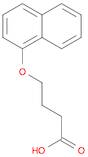 Butanoic acid, 4-(1-naphthalenyloxy)-