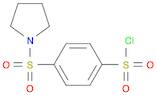 Benzenesulfonyl chloride, 4-(1-pyrrolidinylsulfonyl)-