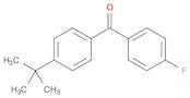 Methanone, [4-(1,1-dimethylethyl)phenyl](4-fluorophenyl)-