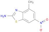 Benzothiazole, 2-amino-4-methyl-6-nitro- (8CI)