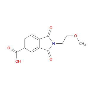 1H-Isoindole-5-carboxylic acid, 2,3-dihydro-2-(2-methoxyethyl)-1,3-dioxo-