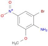 Benzenamine, 2-bromo-6-methoxy-4-nitro-