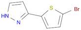 1H-Pyrazole, 3-(5-bromo-2-thienyl)-