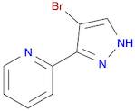 Pyridine, 2-(4-bromo-1H-pyrazol-3-yl)-