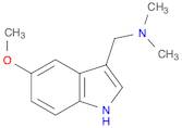 1H-Indole-3-methanamine, 5-methoxy-N,N-dimethyl-