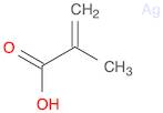 2-Propenoic acid, 2-methyl-, silver(1+) salt (1:1)