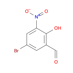 Benzaldehyde, 5-bromo-2-hydroxy-3-nitro-