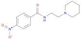 Benzamide, 4-nitro-N-[2-(1-piperidinyl)ethyl]-