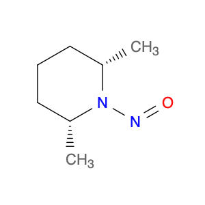 Piperidine, 2,6-dimethyl-1-nitroso-, (2R,6S)-rel-