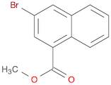 1-Naphthalenecarboxylic acid, 3-bromo-, methyl ester