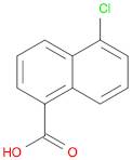 1-Naphthalenecarboxylic acid, 5-chloro-