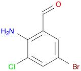 Benzaldehyde, 2-amino-5-bromo-3-chloro-