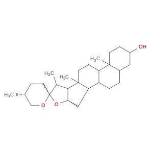 Spirostan-3-ol, (3α,5β,25R)-