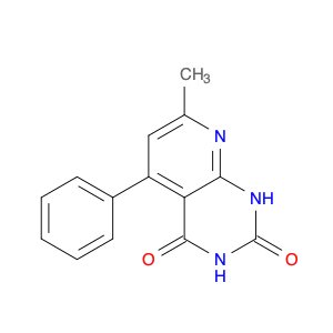 Pyrido[2,3-d]pyrimidine-2,4(1H,3H)-dione, 7-methyl-5-phenyl-