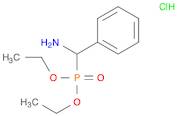 Phosphonic acid, P-(aminophenylmethyl)-, diethyl ester, hydrochloride (1:1)