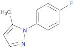 1H-Pyrazole, 1-(4-fluorophenyl)-5-methyl-