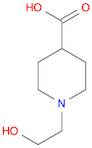 4-Piperidinecarboxylic acid, 1-(2-hydroxyethyl)-