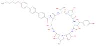 Echinocandin B, 1-[(4R,5R)-4,5-dihydroxy-N2-[[4''-(pentyloxy)[1,1':4',1''-terphenyl]-4-yl]carbon...