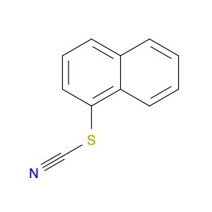 Thiocyanic acid, 1-naphthalenyl ester