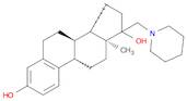 Estra-1,3,5(10)-triene-3,17β-diol, 17-(piperidinomethyl)- (8CI)