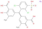 Benzoic acid, 5-[(3-carboxy-5-methyl-4-oxo-2,5-cyclohexadien-1-ylidene)(2,6-dichloro-3-sulfophenyl…