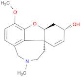 6H-Benzofuro[3a,3,2-ef][2]benzazepin-6-ol, 4a,5,9,10,11,12-hexahydro-3-methoxy-11-methyl-, (4aS,6S…