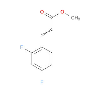 2-Propenoic acid, 3-(2,4-difluorophenyl)-, methyl ester