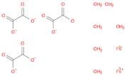 Iron, [μ-[ethanedioato(2-)-κO1,κO'2:κO2,κO'1]]bis[ethanedioato(2-)-κO1,κO2]di-, hydrate (1:6)