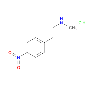 Benzeneethanamine, N-methyl-4-nitro-, hydrochloride (1:1)