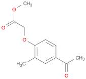 Acetic acid, (4-acetyl-2-methylphenoxy)-, methyl ester