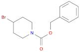 1-Piperidinecarboxylic acid, 4-bromo-, phenylmethyl ester