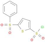 2-Thiophenesulfonyl chloride, 5-(phenylsulfonyl)-