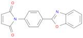 1H-Pyrrole-2,5-dione, 1-[4-(2-benzoxazolyl)phenyl]-