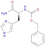 Carbamic acid, [2-amino-1-(1H-imidazol-4-ylmethyl)-2-oxoethyl]-, phenylmethyl ester, (S)- (9CI)