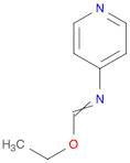 Methanimidic acid, N-4-pyridinyl-, ethyl ester