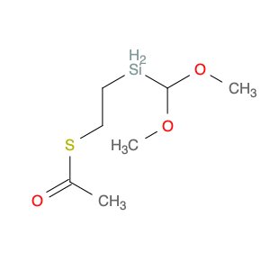 Ethanethioic acid, S-[2-(dimethoxymethylsilyl)ethyl] ester